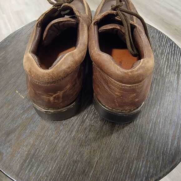 Duck Head Brown Leather Shoes Size 10 - Picture 4 of 6